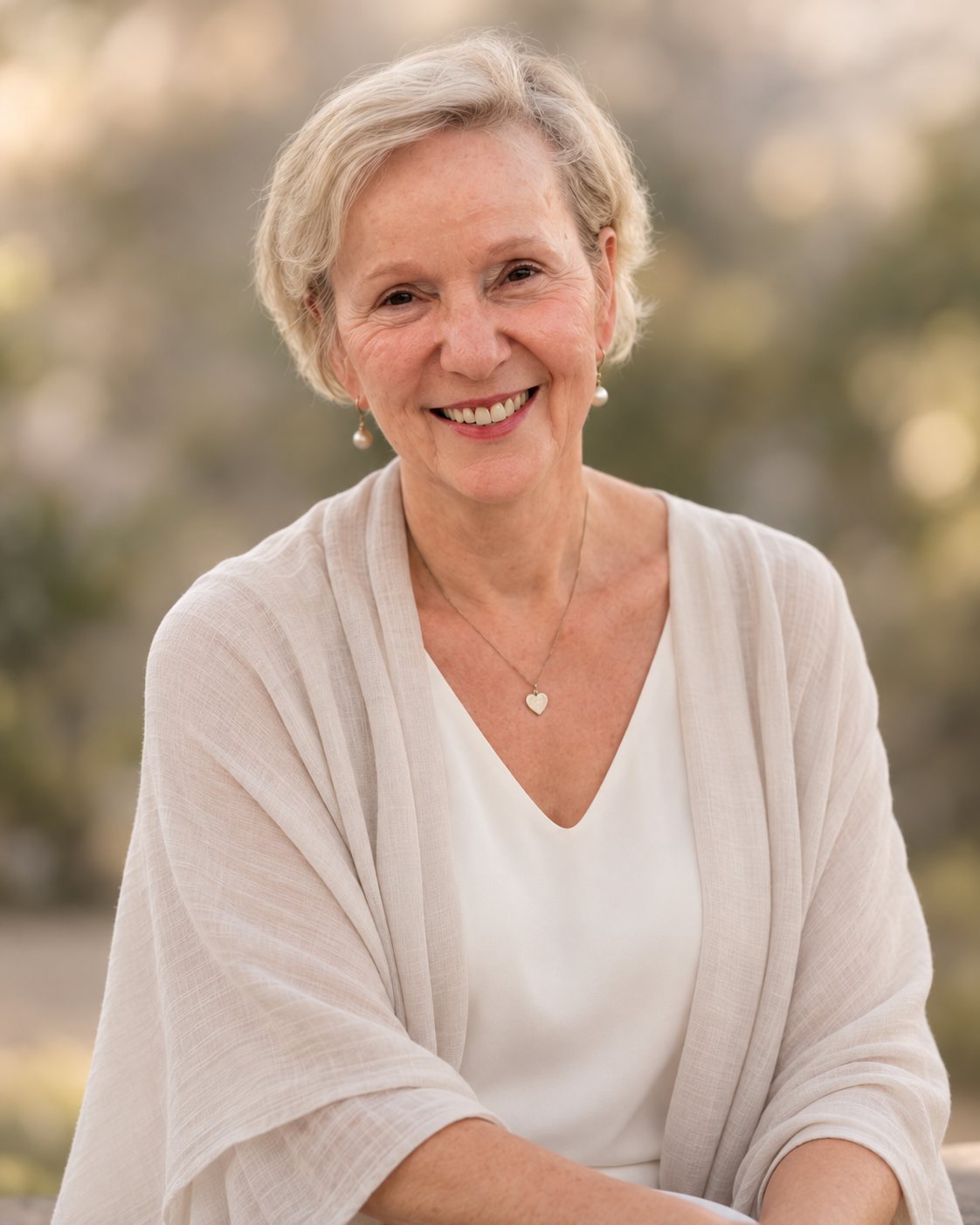 Porträt von Ingrid Sommer, freie Trauerrednerin